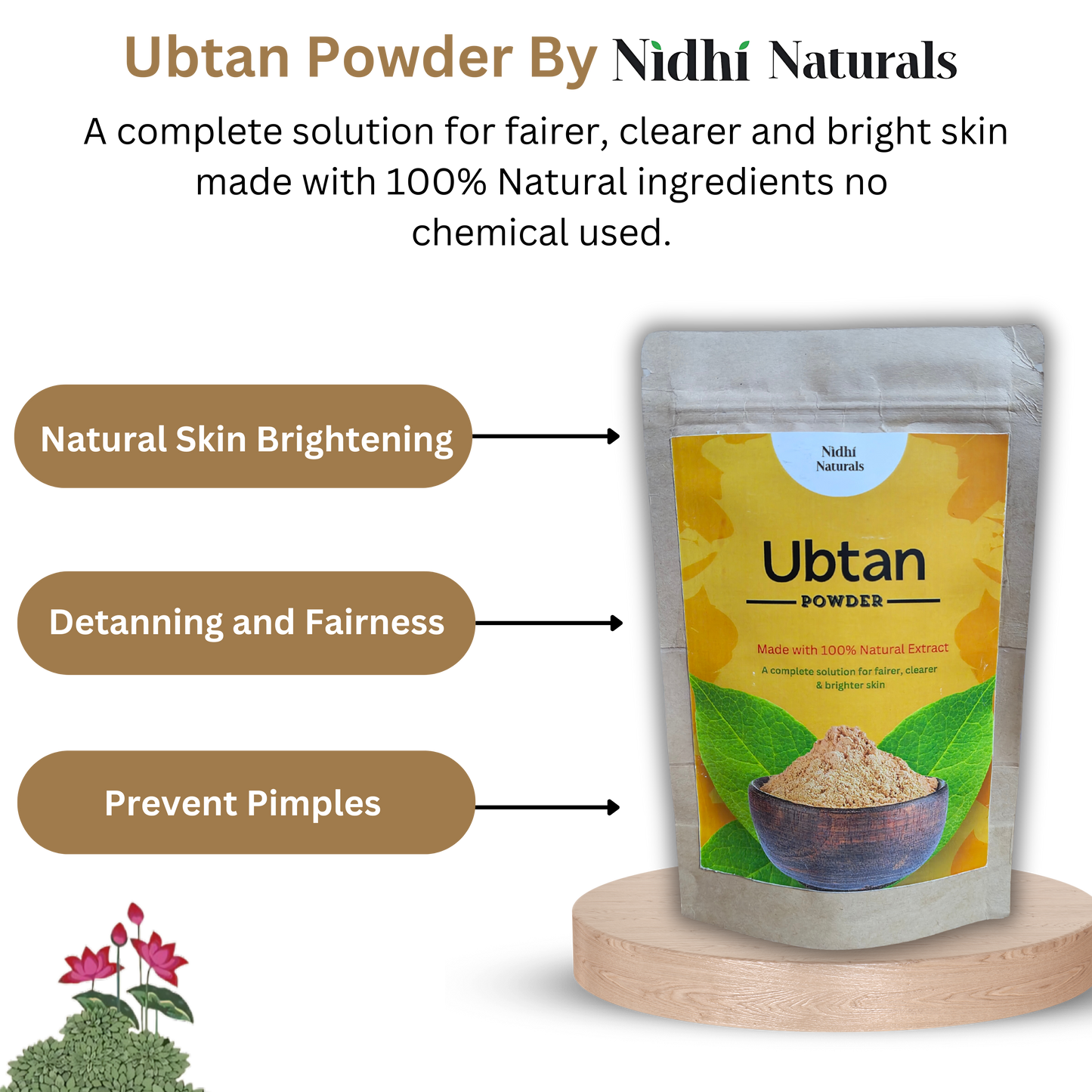 Ubtan Powder by NidhiNaturals®